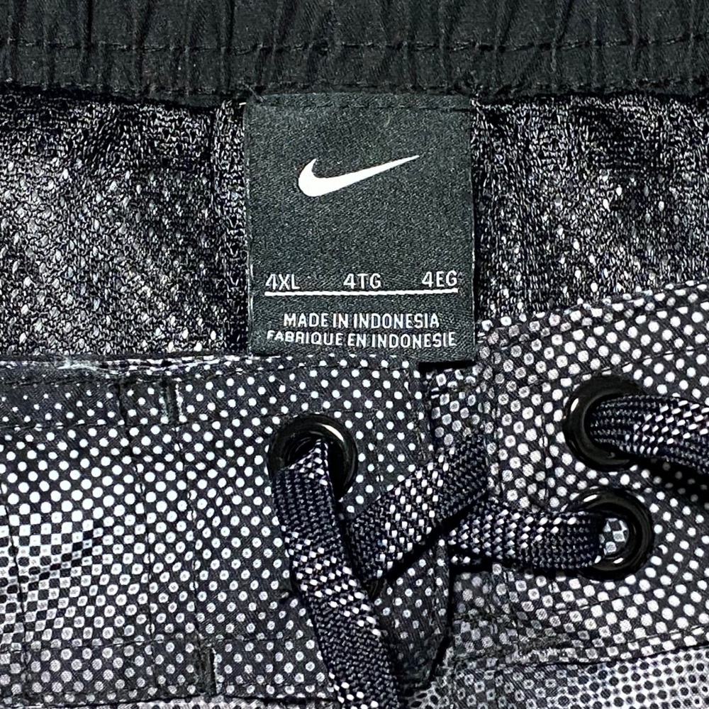 Nike Swim Trunks Abstract Mens 4XL Grey Board Shorts Beachwear Surf Summer - Picture 4 of 10